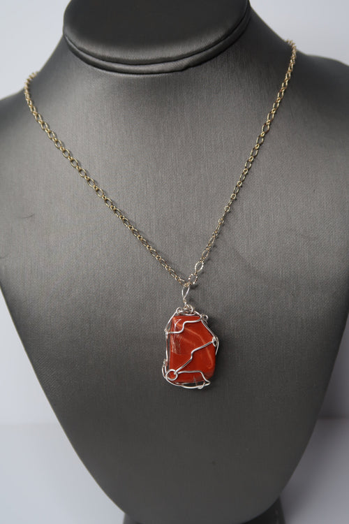 Carnelian necklace