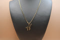 Cursive W Necklace