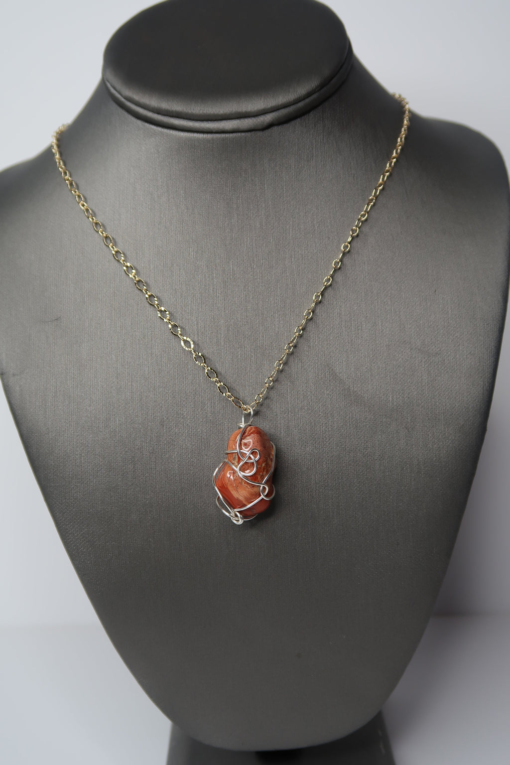 Fire Agate Necklace