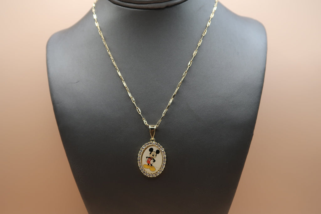 Mickey Mouse necklace