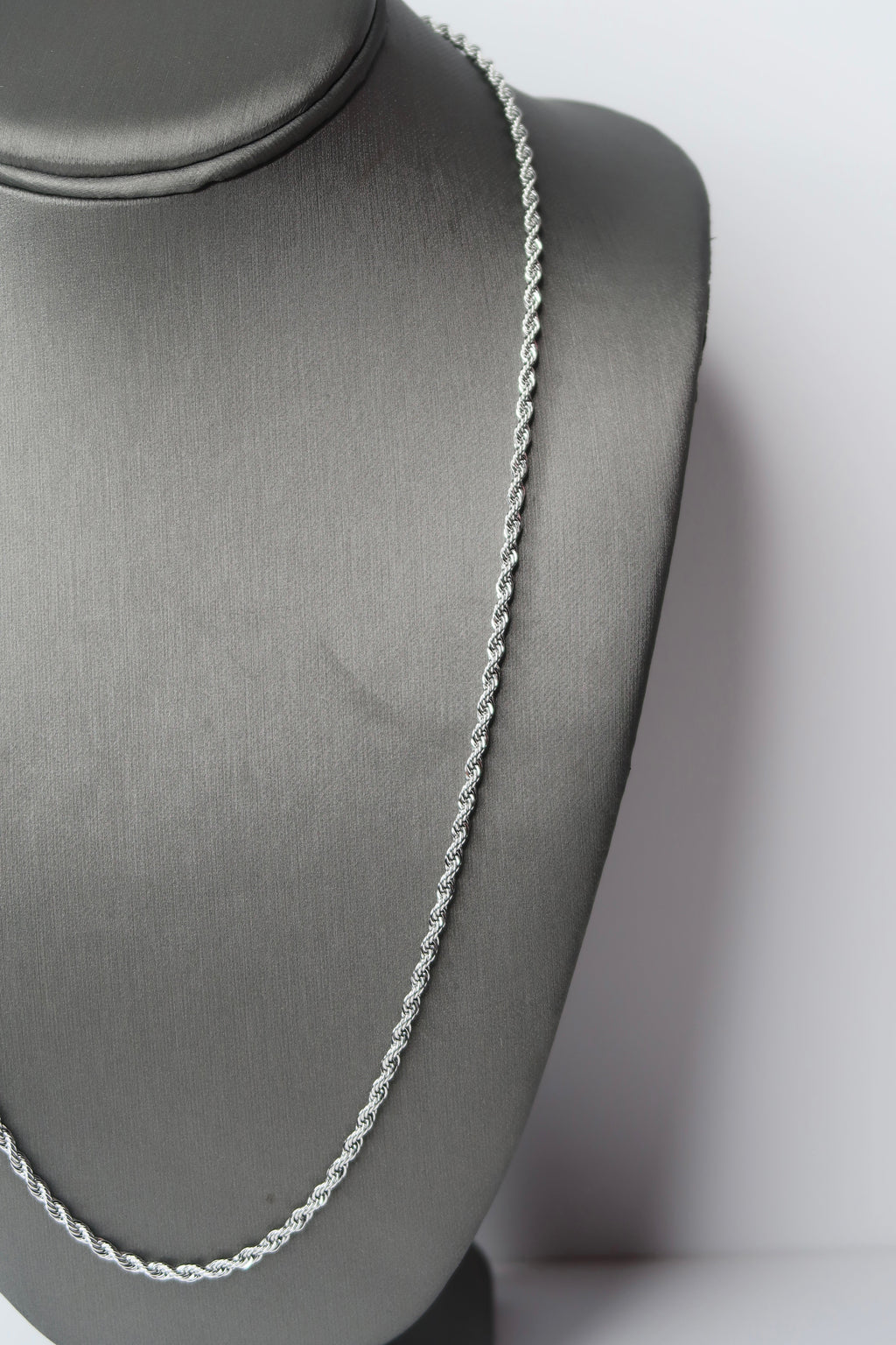 Silver Franco Rope necklace