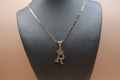 R Crown Necklace