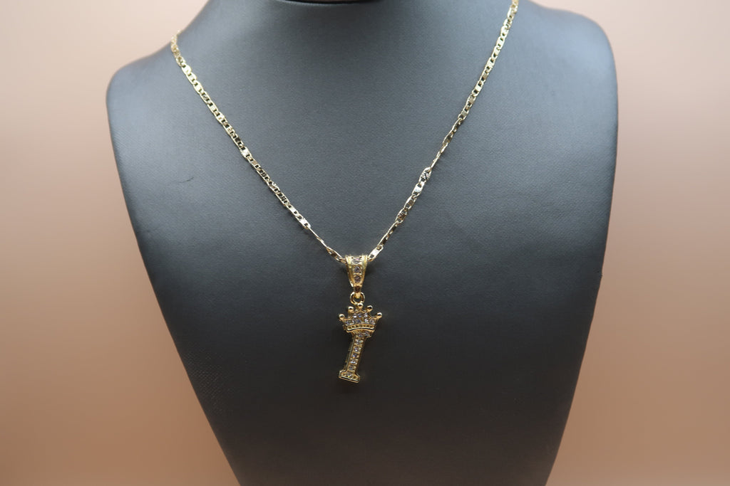 I Crown Necklace