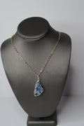 Sodalite crystal necklace