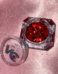 Red Holographic Loose Glitter 12